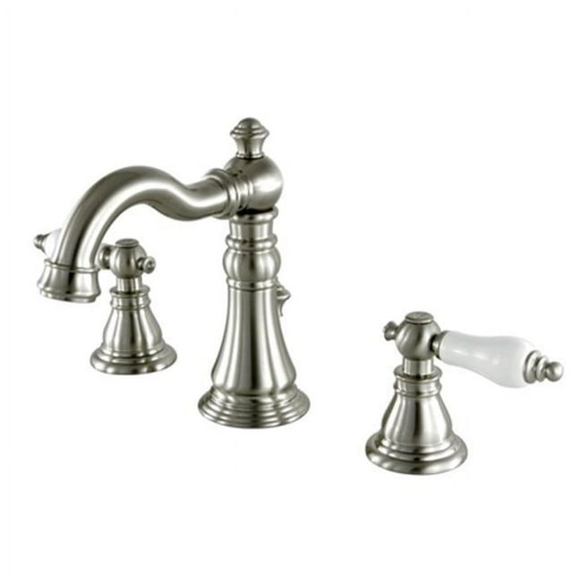 Kingston Brass FSC1978APL Patriote Américain Robinet de Toilette Répandu & 44; Nickel Satiné