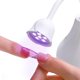 thumbnail image 3 of Black Mini lámpara de uñas Led para esmalte de Gel, lámpara de uñas, secador de uñas Led ultravioleta, operación simple, 3 of 5
