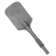 thumbnail image 4 of Broca de cincel de pala de arcilla de acero cromado para martillo eléctrico con caja de plástico negra, 4 of 12