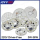 thumbnail image 2 of Panel de luz LED de 220 V CA sin controlador, 6 W, 9 W, 12 W, 18 W, 24 W, 2835 SMD, accesorios para bricolaje para reemplazar bombillas de araña domésticas, 2 of 5
