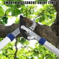 thumbnail image 2 of 5 Steel Loppers, 23.2" Heavy Duty Tree & Branch Cutter, 2 Inch Cut Capacity Pruning Shears, Lightweight Aluminum Handle Garden Tools, 2 of 8