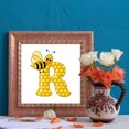 thumbnail image 3 of Cuadros Decorativos 5D DIY Diamond Painting Kits Bee Letter R Taladro redondo completo Decoración de pared Arte Sywqhk Nuevos Originales, 3 of 9