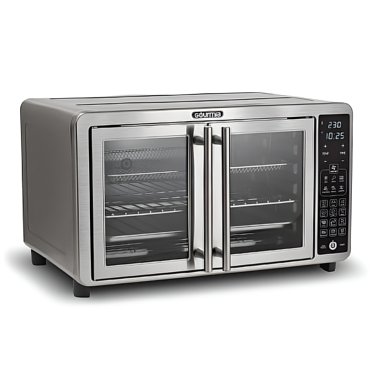 Stainless Steel 12 Liter Air Fryer With Dual Knob Control