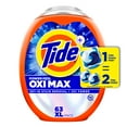 thumbnail image 1 of Tide Oxi Max Power PODS Laundry Detergent Pods, Stain Remover Plus Oxi Power, Detergent soap pacs for laundry washing, HE compatible, 3.96 Litres, 100 Wash Loads, 1 of 24