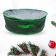 thumbnail image 5 of Bolsa de almacenamiento portátil para coronas navideñas, con cremallera y asa. Verde 60x18cm, 5 of 9