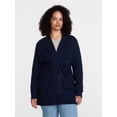 thumbnail image 2 of Scenario Women's Belted Lightweight Cardigan, Sizes XS-XXXL, 2 of 7