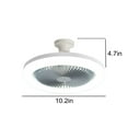Ceiling Fan With Lights, Enclosed Low Fan Light, Ceiling Light With Fan