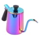 thumbnail image 4 of Tetera de café de 700 ml, boquilla de cuello de cisne de acero inoxidable 304, cafetera con mango de madera, boquilla larga, colorida, 4 of 14