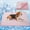 Pink, variant on Cooling Pet Mat, Machine Washable Lightweight Ice Silk Dog Cooling Blanket for Summer Heat, Portable Travel Car Crate Mattress Cover