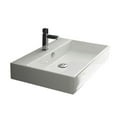 thumbnail image 2 of Unlimited 60.01 Wall Mount/Vessel Bathroom Sink in Ceramic White with One Faucet Hole, 2 of 4