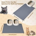 thumbnail image 4 of Tapete para Arena de Gato Dionikos XL Extra Grande 100x70cm Impermeable, 4 of 6