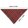 thumbnail image 3 of Luoyaxxxxx Dog Bandana With Tassels Edges Plaid Dog Scarf Bib Offered Bandanas For Dogs Orange Red Green White Yellow Accessories Pet Supplies Pet Accessories Online Shop, 3 of 8