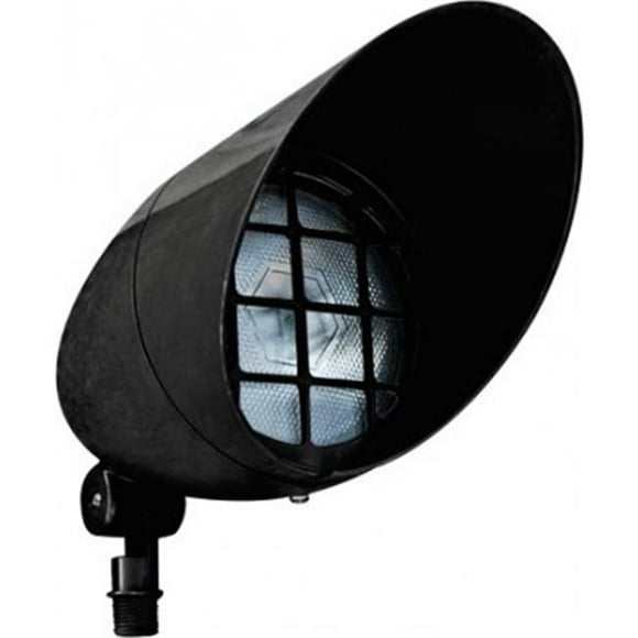 Dabmar Lighting FG23-B 120V PAR38 Fiberglass Hooded Spot Light, Black