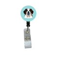 thumbnail image 1 of Damier Bleu Saint Bernard Badge Rétractable, 1 of 1