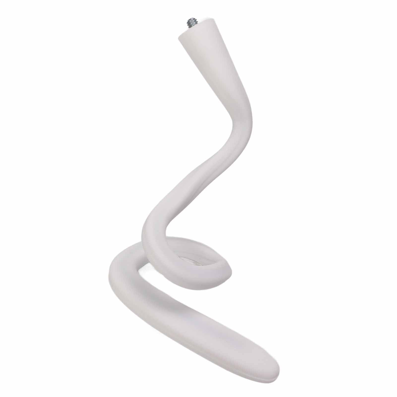 Support Babyphone Flexible - Fixation Sans Perçage, Réglable, Vis 1/4, Blanc