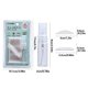 thumbnail image 3 of Cinta para doble párpado impermeable con encaje de fibra natural | Tira para levantar párpado caído | Elevación invisible del ojo | Parche de maquillaje transparente y sin costuras | 1 pieza, 3 of 9