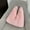 Pink, variant on Winter Soft Plush Women's Shoulder Bags Faux Lamb Wool female Underarm Bag Large Capacity Ladies Fluffy Travel Tote Handbags