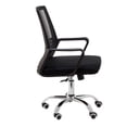 thumbnail image 3 of Silla de Oficina Bossa Setif Negro con Reposabrazos y Soporte Lumbar, 3 of 7
