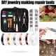 thumbnail image 3 of Juego De Herramientas Para Hacer Joyas, Pinzas, Alicates, Tijeras Para Pulsera Diy, Collar, Pendientes, Kits Para Hacer Joyas Con Bolsa De Tela Oxford Kearding HA023673-00, 3 of 7