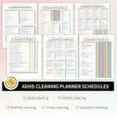 thumbnail image 5 of ADHD Cleaning Planner for Adults & Women – Undated Daily,Weekly & Monthly Household Cleaning Schedule&Checklist Organizer,Family Chore Tracker,DIY Home Management Notebookhouse cleaning planner–Green, 5 of 8