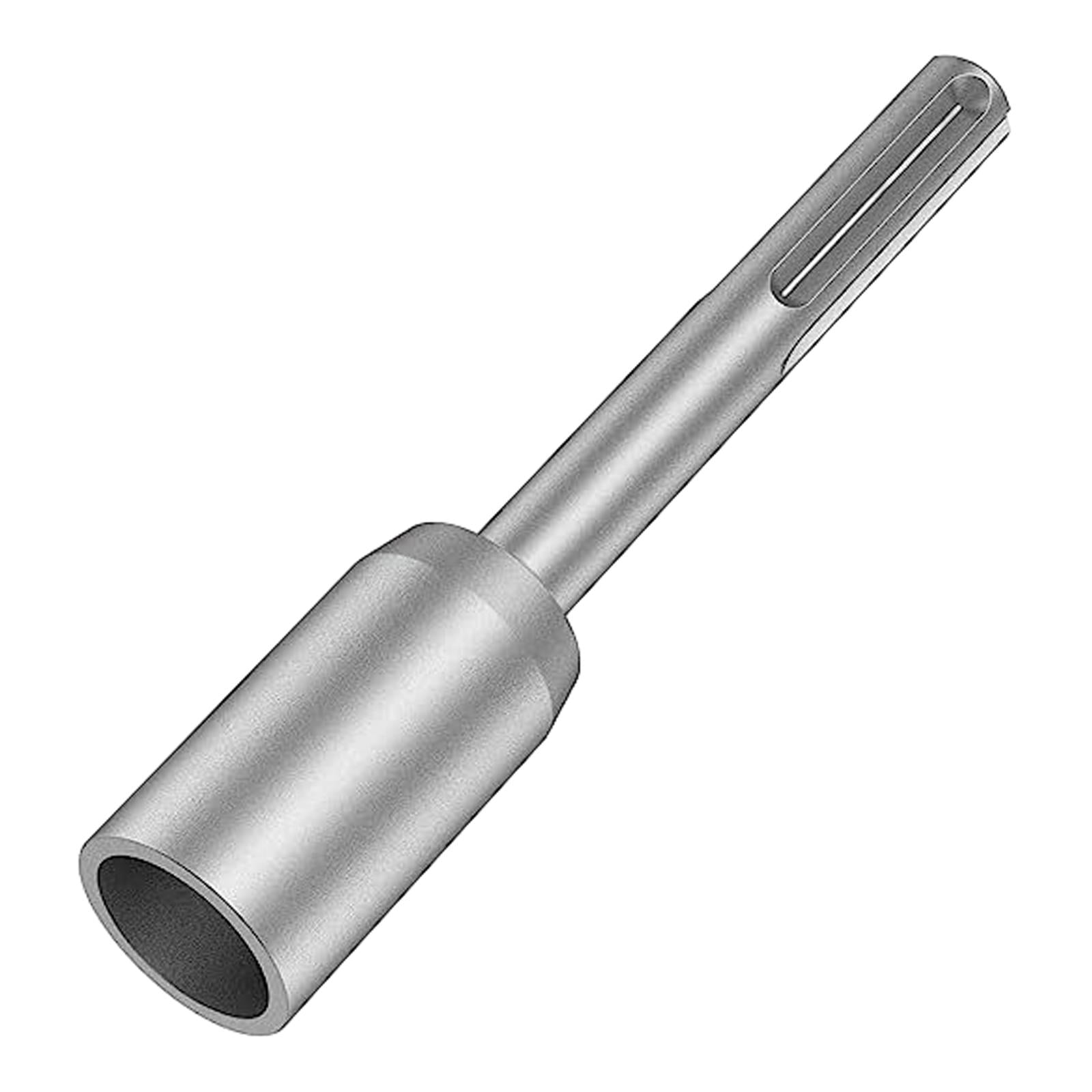 Ground Rod Driver Bit, Drill Grounding Rods, Heavy Duty Durable Ground Rod Bits Driver, Steel Drill Bit Driver 5 Pits Handle 30mm