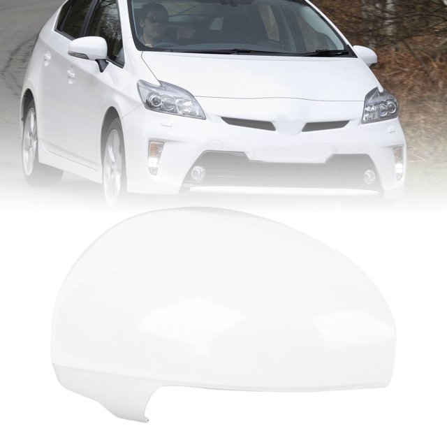 Tapa Del Espejo Retrovisor Del Coche, Blanca, Protección Fuerte, Resistente A La Intemperie, Fácil De Instalar, Tapa De La Cubierta Del Espejo De La Puerta, Exterior Del