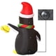 thumbnail image 5 of Decoración inflable con diseño de pingüino navideño Joiedomi, 1,5 m, con LED, 5 of 16