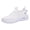 White_030, variant on Domuza Womens Orthopedic Shoes Arch Support Non Slip Slip on Sneakers Wide Width Knitted Mesh Stretch Walking Shoes Comfortable 2026 Foam Shoes Pink 7.5（EU-39）