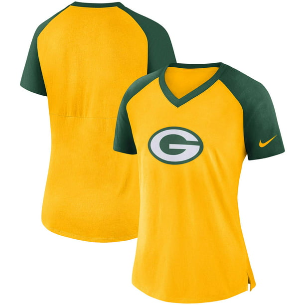 لعبة شكلي اذا Green Bay Packers Womens Long Sleeve Shirt لعبة شكلي اذا