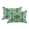 thumbnail image 2 of Iauyy 20x40in Silk-Smooth Satin Pillowcase, Gentle on Hair and Skin, Luxuriously Soft Pillowcase with Envelope Closure, Wrinkle Fade The Tiles Of The Alhambra, 2 of 9