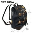 thumbnail image 2 of Disketp Casino Cards Poker Mochila de Cuero para Mujer, Bolso de Espalda Antirrobo con Estilo para Viaje, Trabajo y Uso Diario, 2 of 4