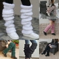 thumbnail image 2 of YM YOUMU 1 Pair Mohair Knitted Stockings Legging Boots Cover Sock Cover, 2 of 2