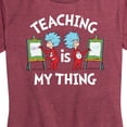 thumbnail image 3 of Dr. Seuss - Teaching Is My Thing - Women's Short Sleeve Graphic T-Shirt, 3 of 6