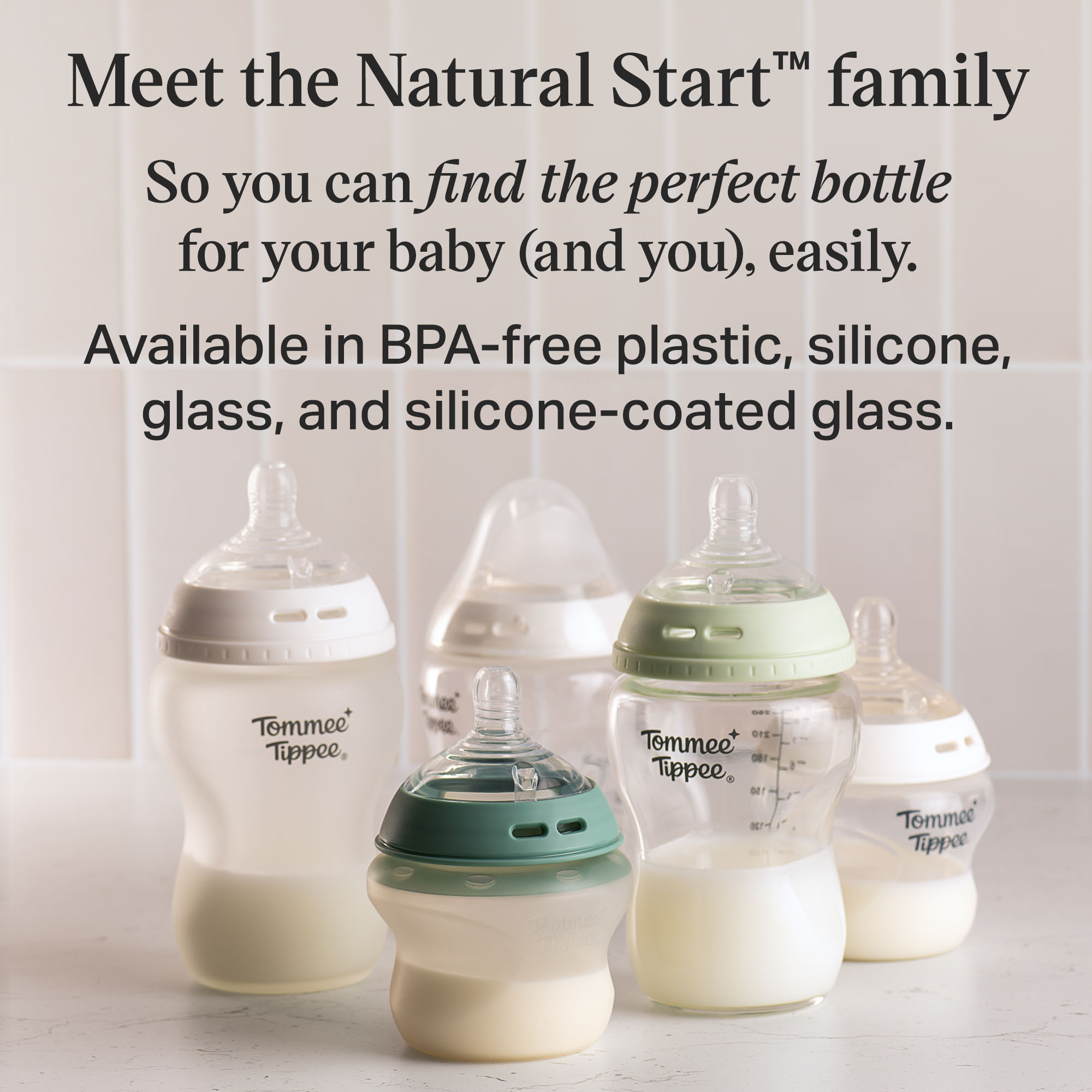 Tommee Tippee Natural Start Baby Bottles, 9 oz, 6-Pack photo 8