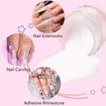 thumbnail image 5 of Saviland Clear Acrylic Powder - 1oz Professional Acrylic Powder for Acrylic Nail Extensions, 3D Nail Art Polymer Powder, 5 of 7