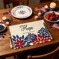 thumbnail image 1 of Independence Day Placemat For Dining Table Kitchen Accessories Independence Day Decoration Placemat Home Tool, 1 of 6