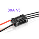 thumbnail image 2 of Controlador de Velocidad Sin Escobillas ESC 80A V5 de 3 A 8 S para Drones, Helicópteros y Multirrotores FPV de Alto Rendimiento., 2 of 5