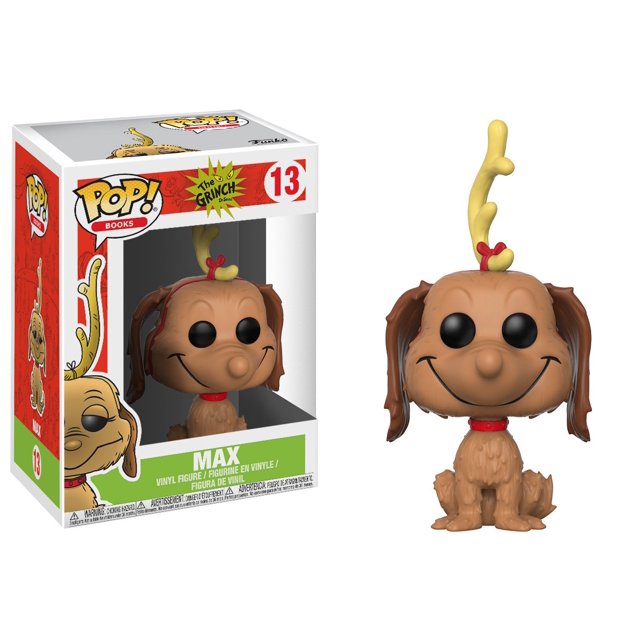 Funko Pop Books: The Grinch - Max The Dog Collectible Vinyl Figure
