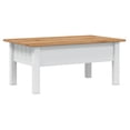 thumbnail image 5 of vidaXL Coffee Table White 100x60x45 cm Solid Pine Wood Panama Range, 5 of 5