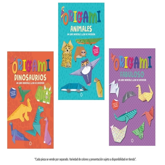 Libro de Origami Prichos Varios Modelos 1 Pieza