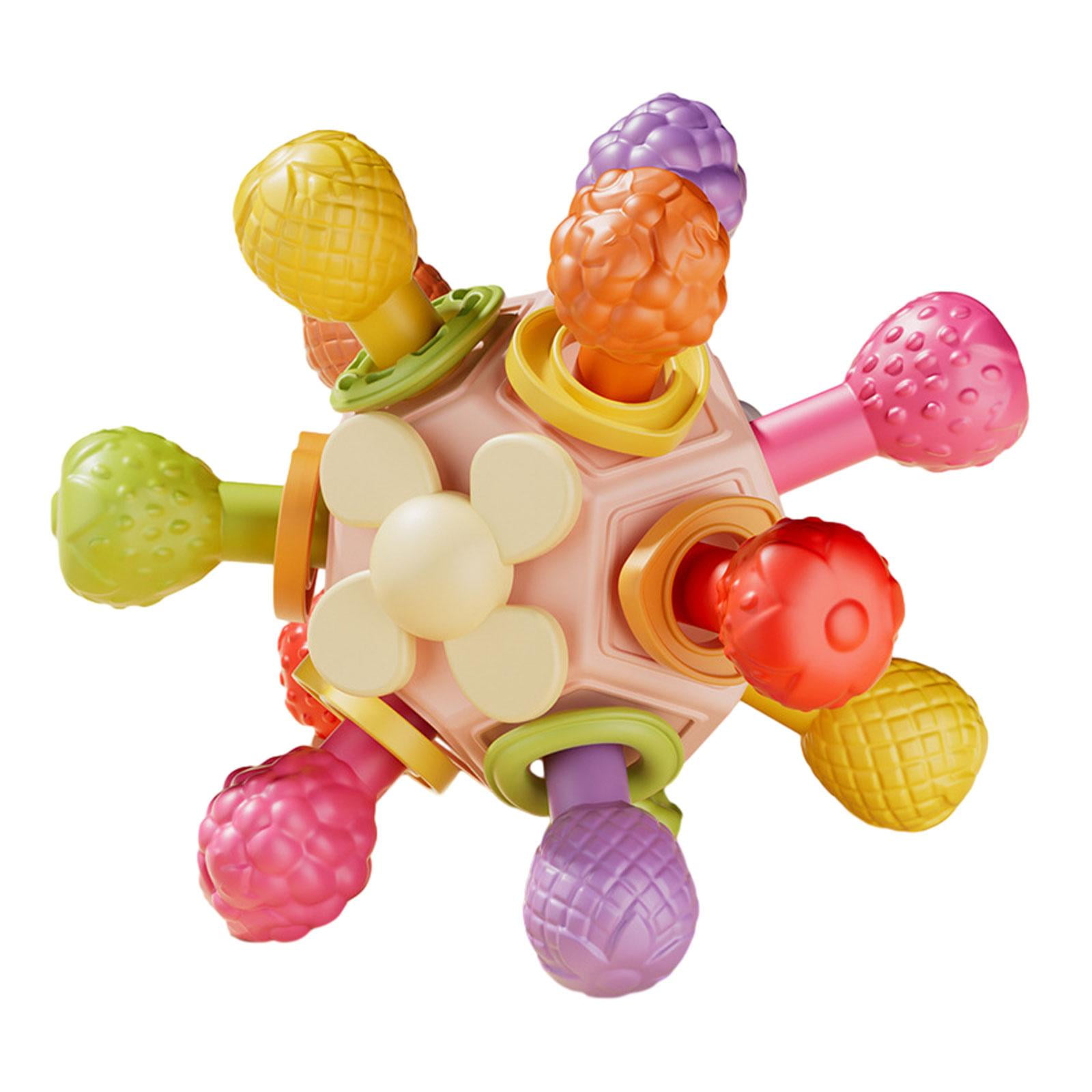 Bebe Meses Juguete Sensorial De Cinta Colorida, Mordedor Para