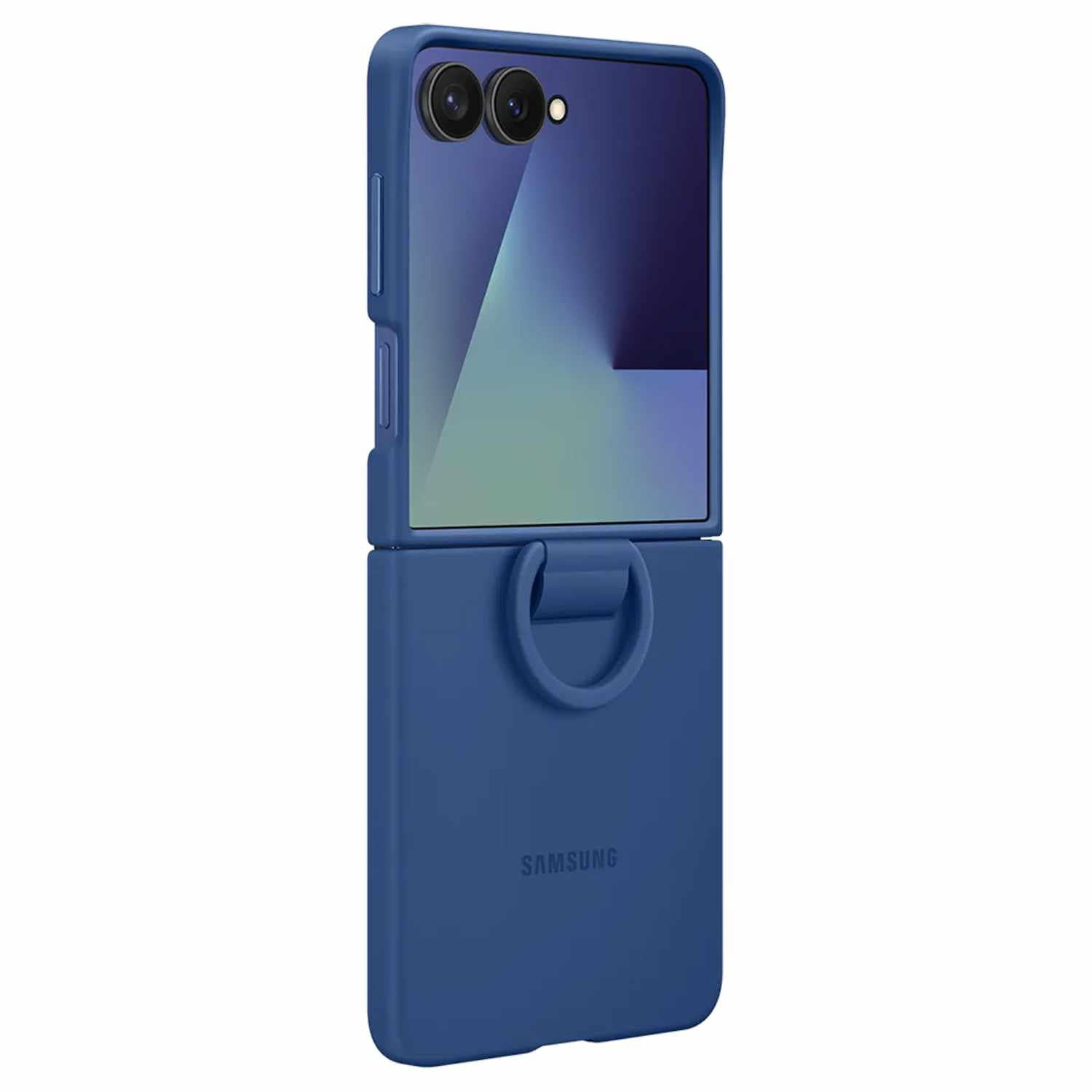 Samsung Étui Anneau Bleu pour Samsung Galaxy Z Flip7