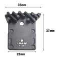 thumbnail image 3 of Resin Bike Brake Pads for Shimano Bicycle Replacement Brakes High Braking Power, 3 of 8