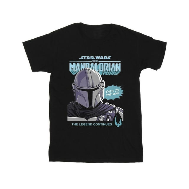 Star Wars The Mandalorian T-Shirt Homme Mando Couverture de Bande Dessinée