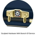 thumbnail image 2 of Titan Casket, Veteran Select Navy XL Steel Casket (29" Oversize) with Navy Head Panel, 2 of 5