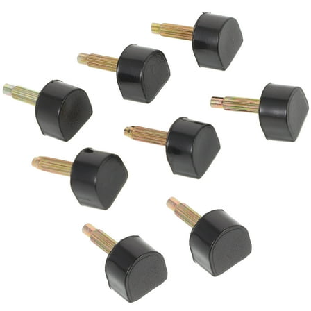 OUNONA 4 pairs of Heel Replacement Tips Heel Tips High Heel Replacement Tips Heel Tips for Shoe Repairing