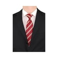 thumbnail image 3 of Mens Side Vent 2 Piece Black Classic Fit Suit Salvatore, 3 of 4