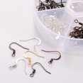 thumbnail image 3 of 120PCS Earring Hook Copper Creative Ball Coil DIY Earring Wire Earring Finding, 3 of 6