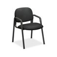 thumbnail image 2 of HON Solutions Seating Guest Chair, Arms - Black Seat - Black Back - Steel Black Frame - Four-legged Base - 20" Seat Width x 18" Seat Depth - 23.5" Width x 24.5" Depth x 32" Height, 2 of 8