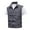 Dark Gray Tops for Men, variant on IYTR Men's Lightweight Outdoor Travel Vest Windproof Multi-Pocket Quick Dry Breathable Mesh Sports Fishing Photography Waistcoat Black XXL